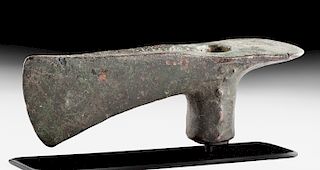 Luristan Copper Socketed Axe Head