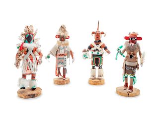 Four Contemporary Hopi Kachinas
height of the tallest 12 1/2 inches