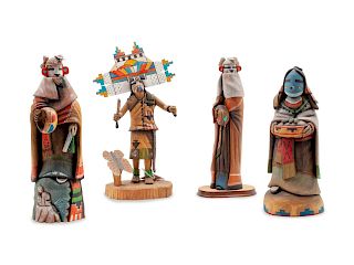 Four Contemporary Hopi Kachinas