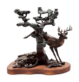 Ron Herron
(American, 20th Century)
Bronze Sculpture