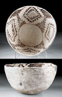 Anasazi Kiathuthlanna Pottery Bowl - Rare Type