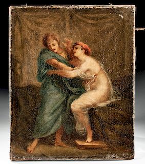 18th C. Prud'hon Painting of Joseph & Potiphar's Wife