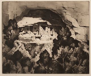 Gene Kloss, Mesa Verde Cliff Dwelling, 1947