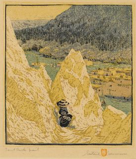Gustave Baumann, Tent Rock Trail