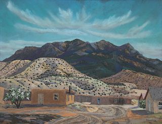 Helmuth Naumer, Untitled (Adobe in the Foothills)