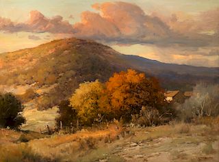 Robert Wood, Sunset in the Texas Hill Country