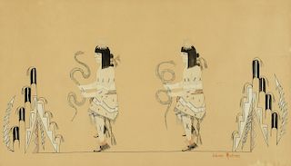 Julian Martinez (Pocano), Two Snake Dancers