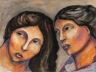 Miguel Martinez, Portrait of Two Women
