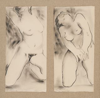 Miguel Martinez, Two Nudes, 1982