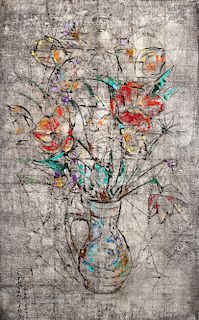 Clinton Blair King, Untitled (Bouquet of Flowers)