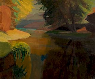 Walter Bailey, Untitled (Landscape)