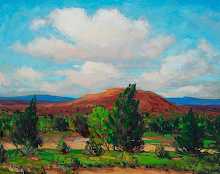 Dwight C. Holmes, Pecos Mountains, New Mexico
