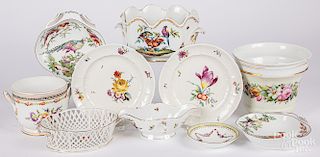 Miscellaneous group of porcelain