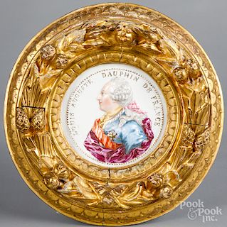 Capodimonte porcelain plaque