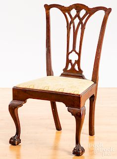 Philadelphia Chippendale mahogany chair, etc.