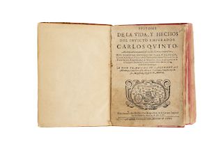Vera y Figueroa, Ivan Antonio de. Epítome de la Vida y Hechos del Invicto Emperador Carlos Quinto. Madrid, 1654.