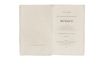 Vignotti, A. Coup d'Oeil sur les Richesses Métallurgiques de Mexique. Paris, 1868.