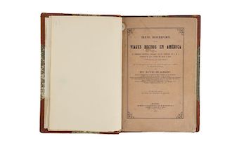Almagro, Manuel. Breve Descripción de los Viajes Hechos en América por la Comisión Científica... Madrid, 1866.
