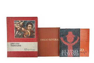 Rufino Tamayo / Pintura Mexicana, Siqueiros / Diego Rivera I. Pintura de Caballete y Dibujos. Total de piezas: 3.