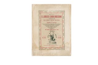 Rincón Gallardo y Romero de Terreros, Carlos. El Libro del Charro Mexicano. México: Imprenta Regis, 1946. Primera edición. Ilustrado.