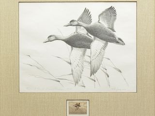 1940 Federal duck stamp print, Francis Lee Jaques.