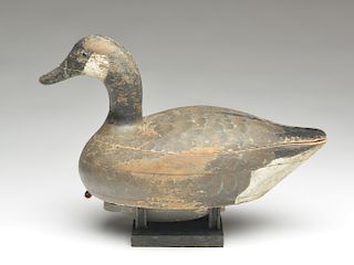 Hollow carved Canada goose from the St. Clair Flats.
