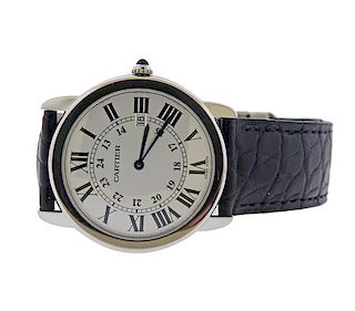 Cartier Ronde Solo Stainless Steel Watch 3603