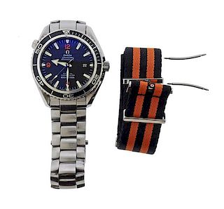 Omega Seamaster Co Axial Planet Ocean Chronometer Watch 2200.51.00
