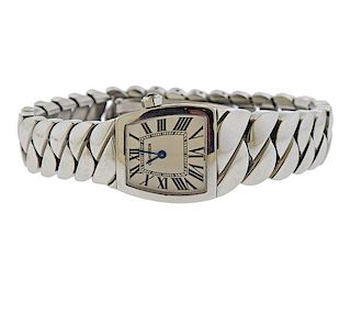 Cartier La Dona Stainless Steel Watch COWA0043