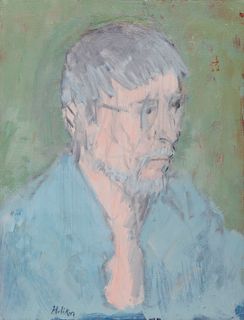 JOHN EDWARD HELIKER, (American, 1909-2000), Self Portrait
