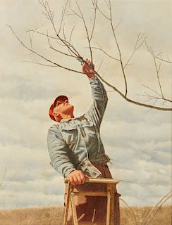 DOUG BREGA, (American, b. 1948), Pruning