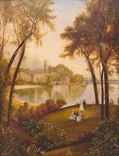 PHILADELPHIA SCHOOL , (19th century), The Schuykill River