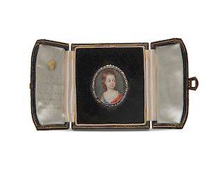 Attributed to BENJAMIN ARLAUD, (Swiss, early/mid 18th century), Bonnie Prince Charlie