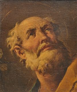 Manner of LUCA GIORDANO, (Italian, 1634-1705), Saint Peter