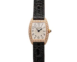 FRANCK MULLER 18K Gold and Diamond Wristwatch