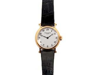 PATEK PHILIPPE 18K Gold Wristwatch