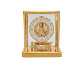 JAEGER LE COULTRE Atmos Brass Mantle Clock, Switzerland
