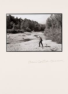 Henri Cartier-Bresson (1908-2004)  - André Breton at the Promenade de Venus
