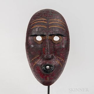 Northeast Painted Wood Mask