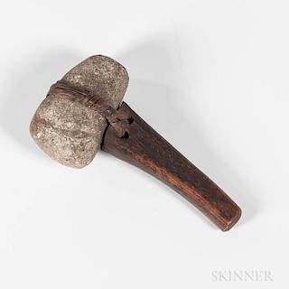 Eskimo Stone Hammer