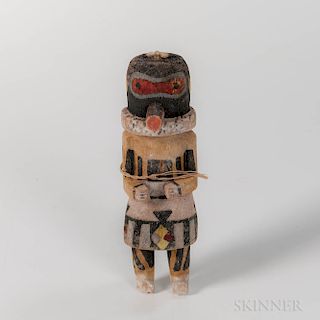 Hopi Polychrome Carved Wood Katsina