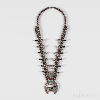 Zuni Roadrunner Necklace