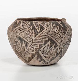 Anasazi Painted Pottery Bowl