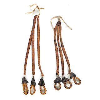 Arapaho Tipi Ornaments, From a Midwest Collection