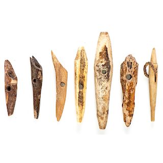 Alaskan Eskimo Harpoon Points and Darts, From the Collection of Thomas Amble, Minnesota