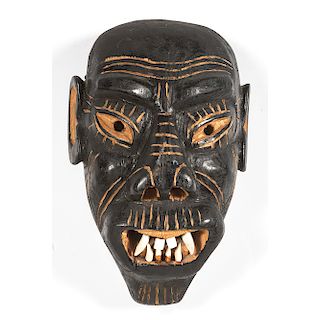 Greenlandic Inuit Carved Mask