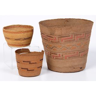 Tlingit and Makah Baskets, From The Harriet and Seymour Koenig Collection, New York