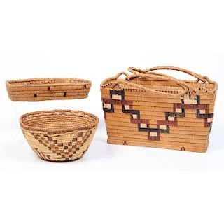 Salish Baskets, From the Stanley Slocum Collection, Minnesota 
