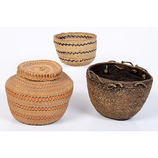 Salish Baskets, PLUS From the Stanley Slocum Collection, Minnesota 