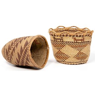 Salish and Pomo Small Baskets, From The Harriet and Seymour Koenig Collection, New York